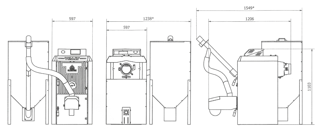 dimensiones unipellet s